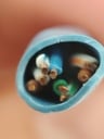 Close up copper UTP Draka